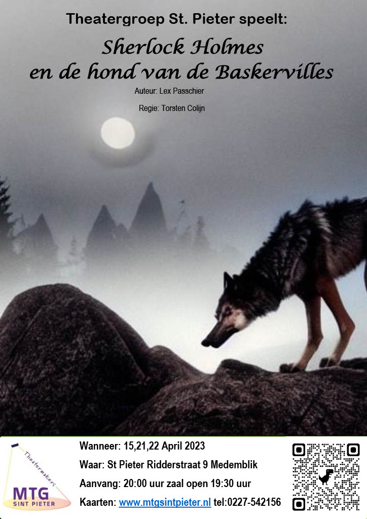 Je bekijkt nu Theatergroep Sint Pieter speelt klassieker en toch moderne Sherlock Holmes.