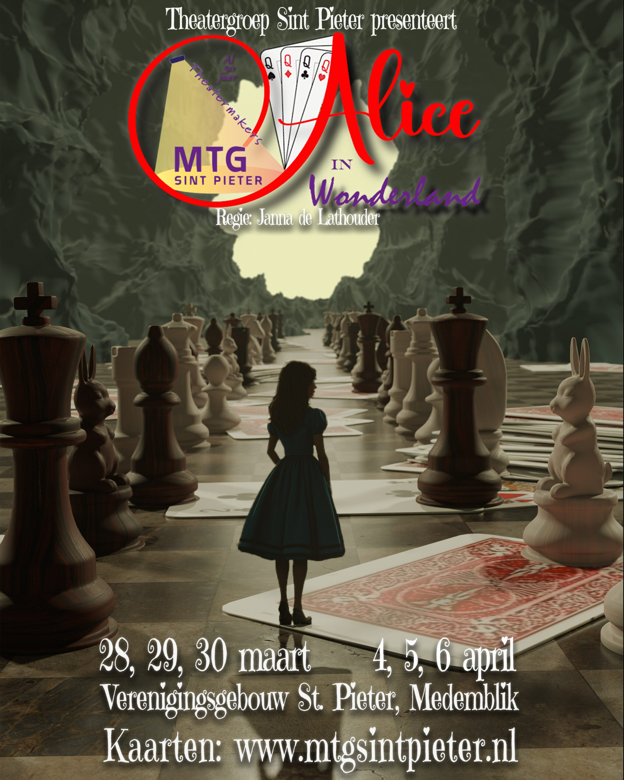 Je bekijkt nu Theatergroep Sint Pieter presenteert: ALICE!